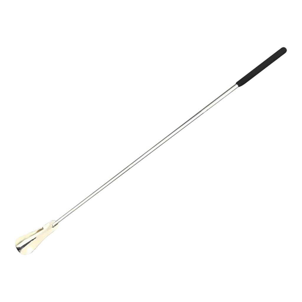 Foot Shoe Horn Adjustable 64cm Extra Long Stainless Steel Handle For Elderly Pregnant