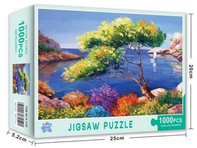 1000 Piece Rainbow Flowers Succulent Plants Jigsaw Puzzles Assembling Picture For Adults Kids Learning Education Puzzle Toy: 17