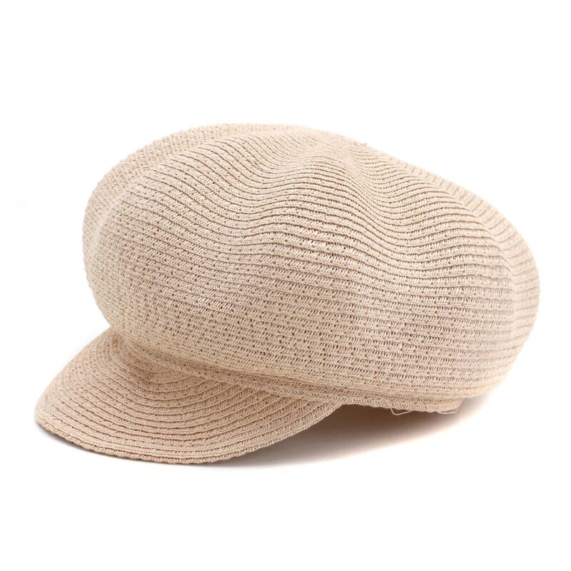 Qbhat Lente Zomer Papier Stro Vrouwen Zonneklep Cap Outdoor Ademend Bescherming Zonnehoed Zonnehoed Voor Dames Meisjes: Roze