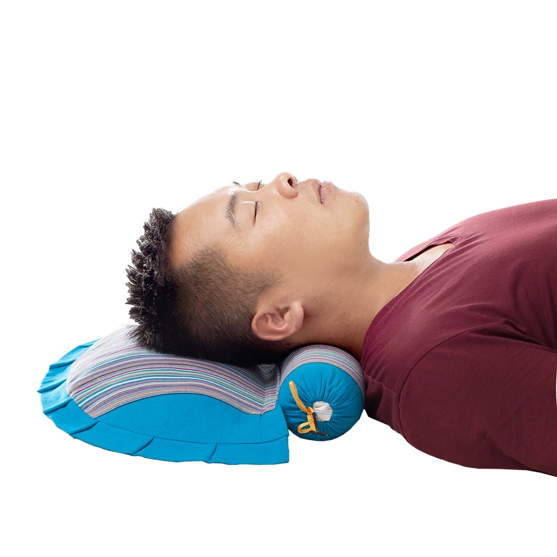 5 Kleur 1.7Kg Alsem Orthopedische Kussen Cervicale Beschermen Afdrukken Kussens Voor Slapen Nek Massage Kussen