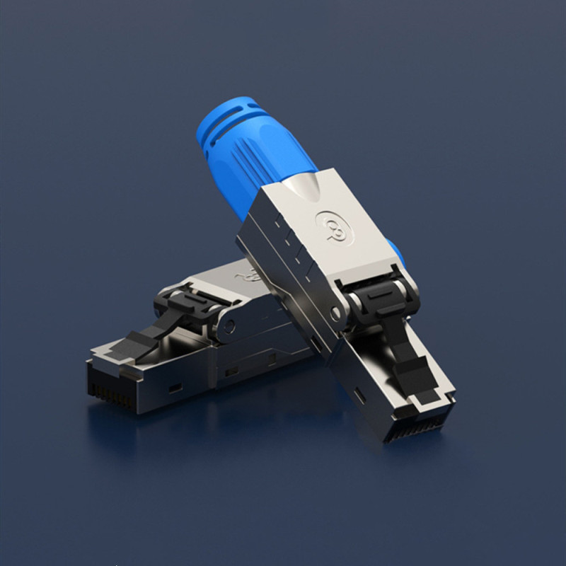 RJ45 Cat8 Cable Ethernet Coupler 40G 2000MHz Jack Keystone internet Splitter Computer lan Cat 8 Connector Female rj 45 Adapter