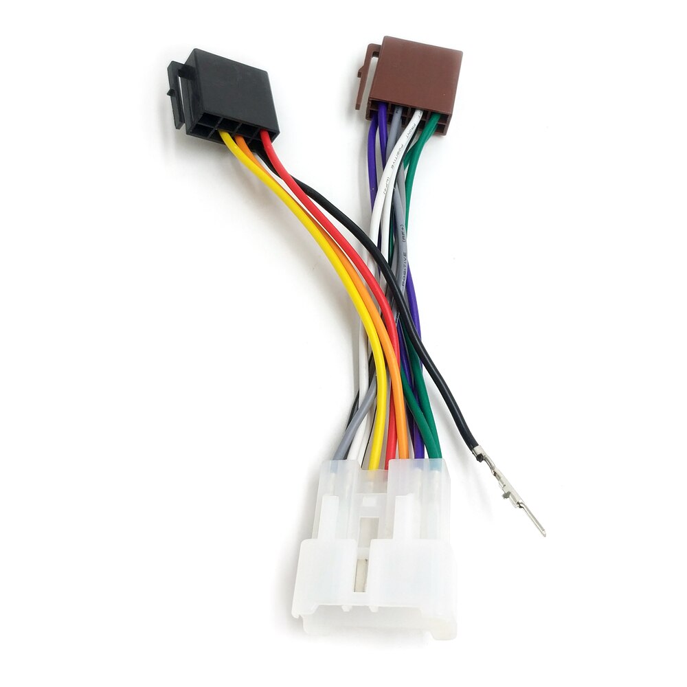 Biurlink Car Stereo Changer ISO Harness Wire Cable Adapter for Suzuki Alto Grand Vitara Liana for Subaru Justy