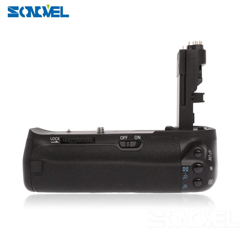 Meike MK-60D Vertical Battery Grip Holder for Canon EOS 60D Camera Replace as BG-E9 work with LP-E6 Batteries