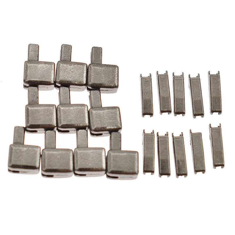 Stopper Rit 10 Stuks Metalen Reparatie Rits Stopper Zink 3 # L... – Vicedeal
