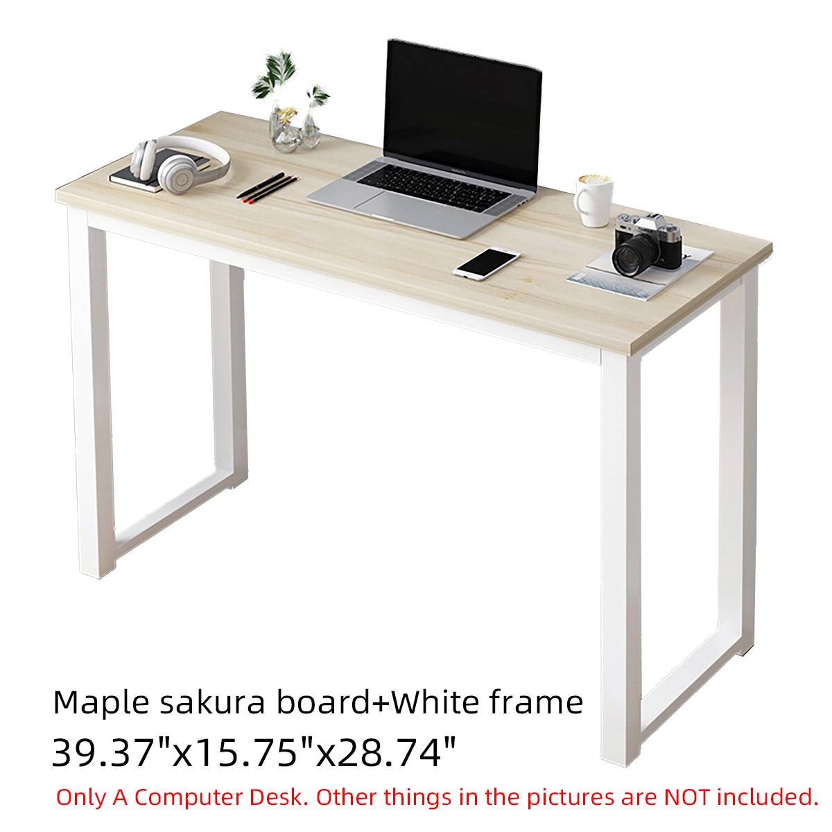Computer Desk Laptop Desk Modern Bedside Table Woo... – Grandado