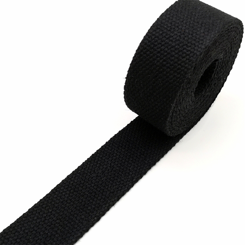 10 jaardia 32mm kangasnauha vyölaukun paksuus (2mm)  puuvillanauha nylonnauha selkänauha ompelupussi vyötarvikkeet: Musta