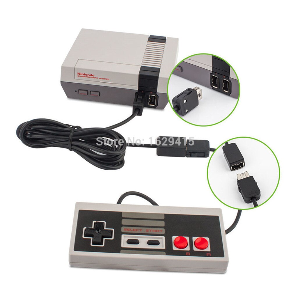 IVYUEEN-minicontrolador de consola para NES Classic, mando con Cable de extensión de 10 pies, 1,8 m/3,0 m