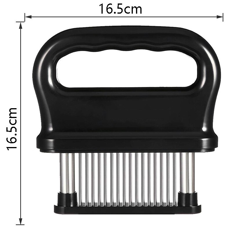 Tenderizer, 48 Stainless Steel Ultra Sharp Needle Blade Tenderizer for Tenderizing Steak, Durable Baking Accessories