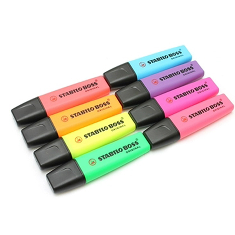 Rotulador de Color Boss, marcador de Color, trazos, notas de enfoque, Stabilo, Alemania, 1 ud.