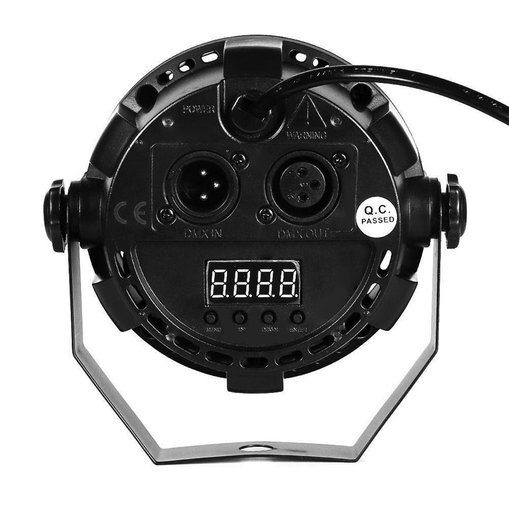 Led disco uv violeta preto luzes dj 36 w ue plug par lâmpada uv para festa de natal lâmpada barra fase arruela da parede ponto luz de fundo