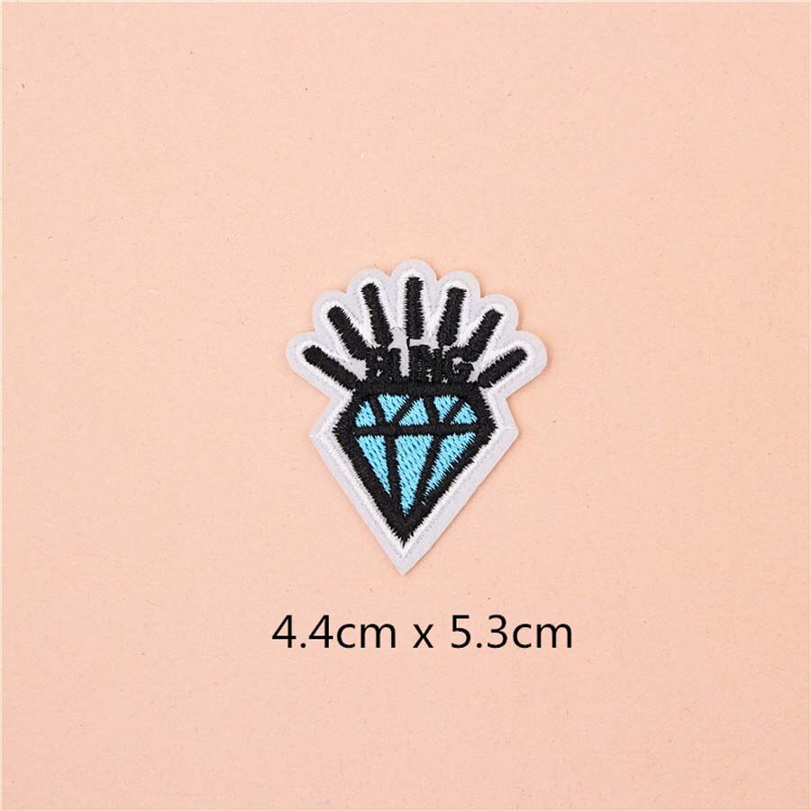 Eye Rocket Cartoon Patches Cap Schoen Ijzer Op Geborduurde Applicaties Diy Kleding Accessoires Patch Voor Kleding Stof Badges BU154: BU139N3