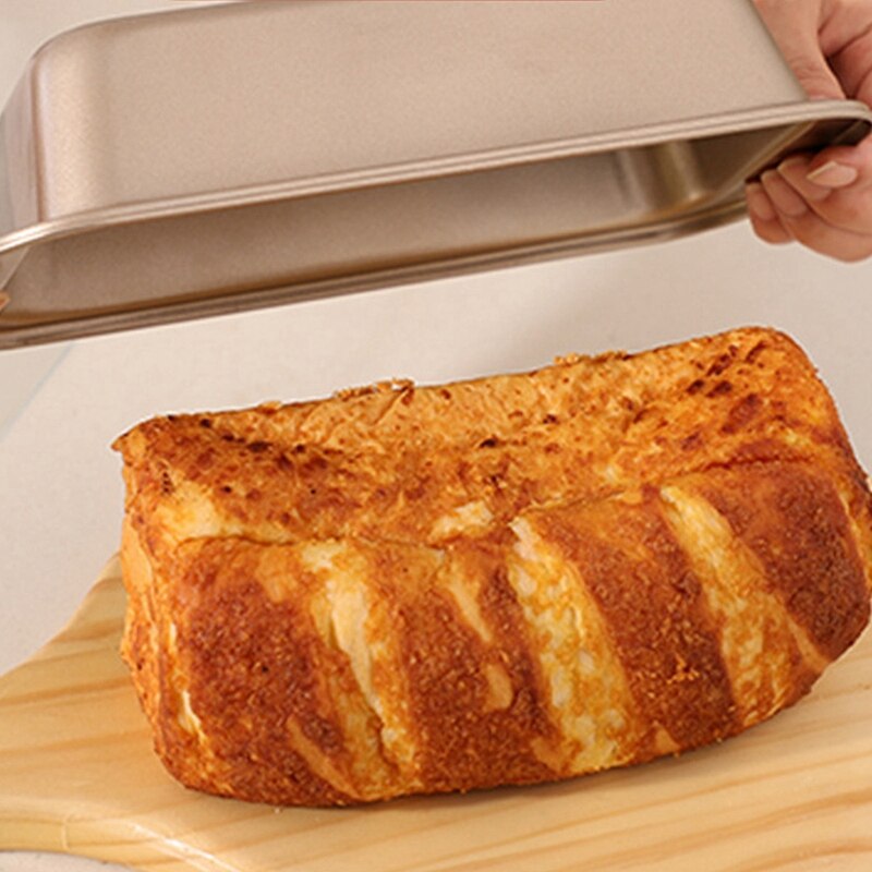4 Stuks Rechthoekige Non-stick Toast Box, Huishoudelijke Oven Bakken Tools, Non-stick Kaas Brood Bakvormen