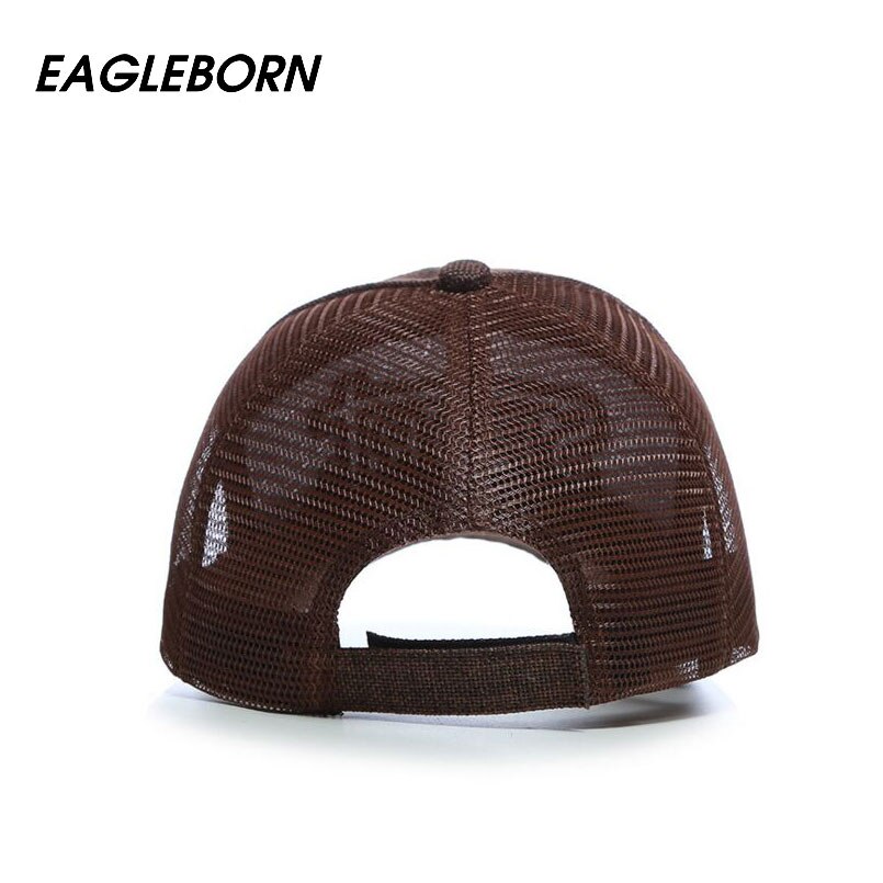 Stijl lente mesh snapback brief baseball pet snel drogende zomer zonnehoed ademende chapeu casual mesh