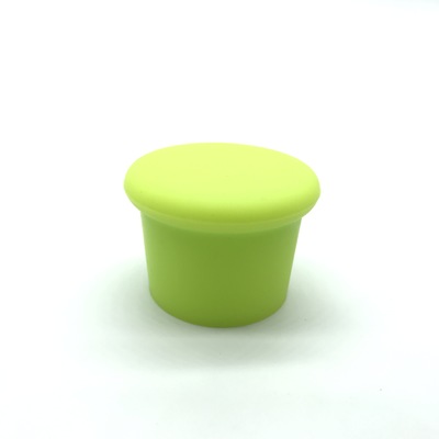 Silicone Wine Beer Champagne Whiskey Bottle Stopper Plug Food Grade Beer Beverage Bottle Caps for Kitchen Gadget Bar Tool: Green