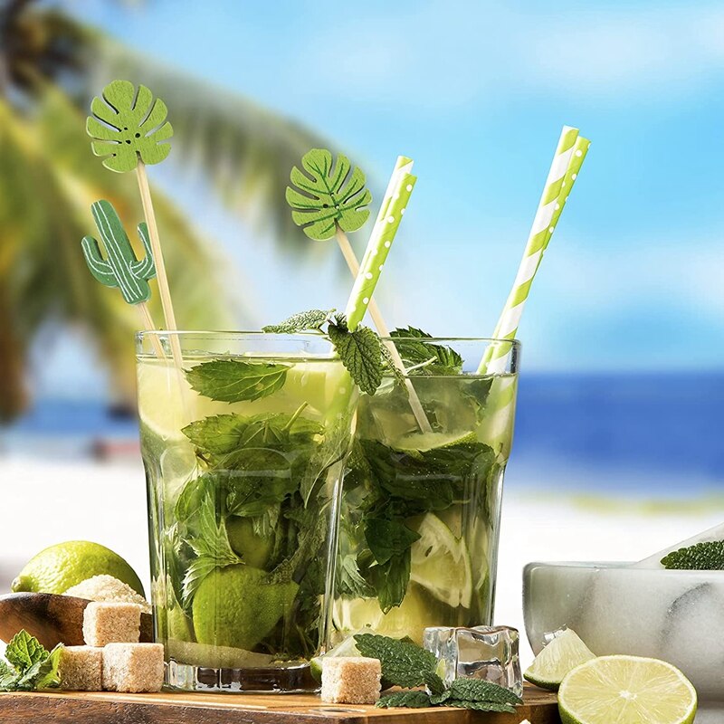 100 st flamingo mat plockar hawaii fest cupcake frukt gaffel tårta dessert cocktail tandpetare bar sommar födelsedag bröllop tillbehör