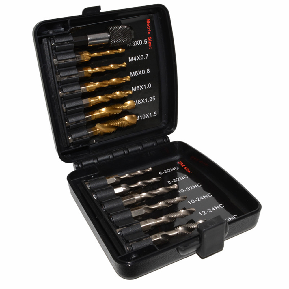 WORKPRO Mèche Plate Bois 8 Pièces avec Tige Hexagonale de 1/4'' de