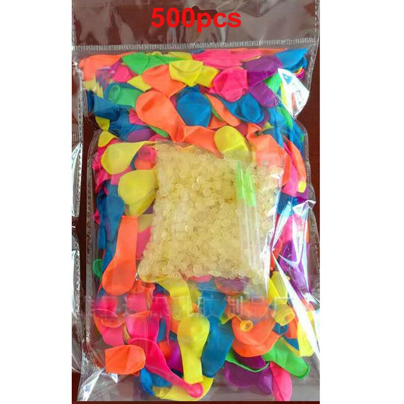 500Pcs Water Balloons Supplementary Package Toys for Kid Adult Magic Summer Beach Party Outdoor Filling Water Balloon Bombs Toy: 500pcs balloon