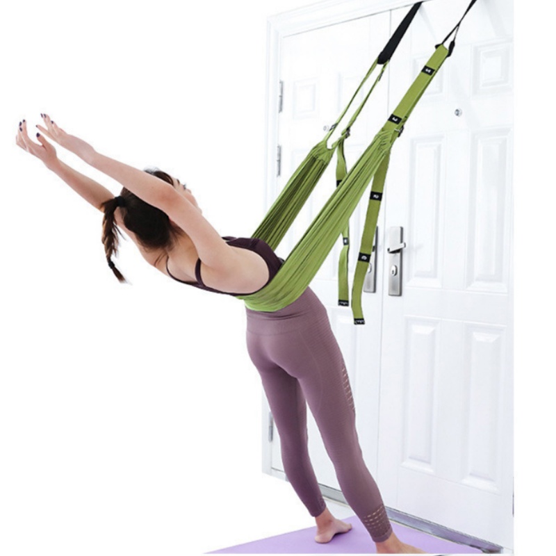 Yoga Rope Aair Hanging Domestick Beauty Back Stretch With Home Hanging Door Yoga Rope Stretching Exercise Training Equipment