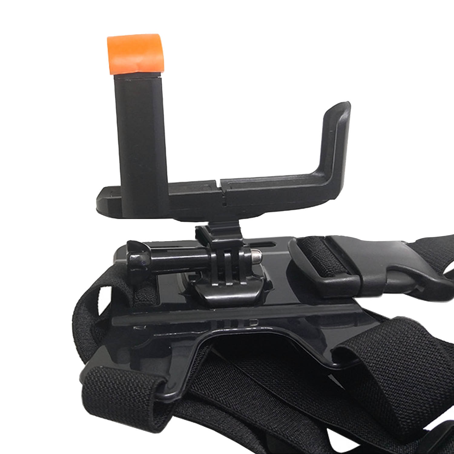 Gosear Adjustable Chest Mount Harness Strap w/ Phone Quick Clip Holder for iPhone GoPro Hero 6 4 3+ SJCAM YI Camera Accessory