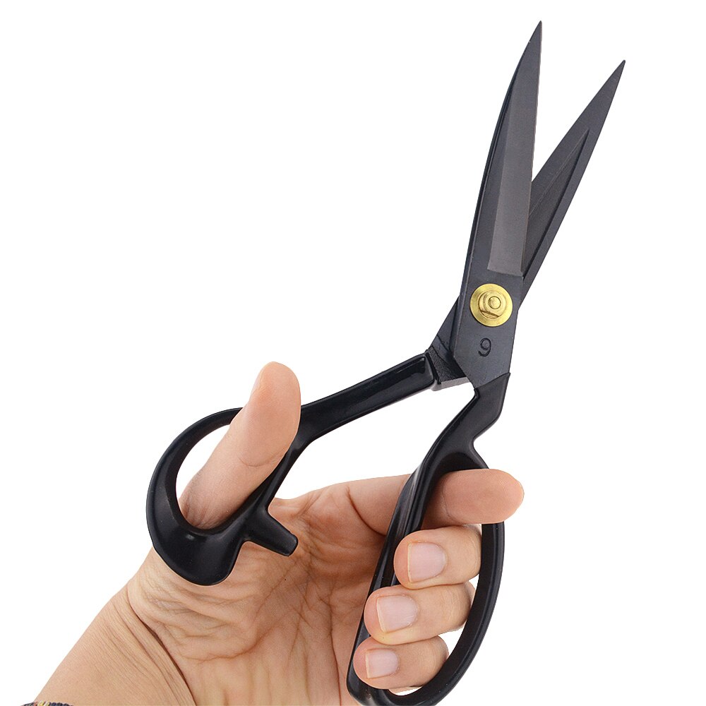 1pcs 9/10/11/12 Inch Sewing Scissors Cuts Straight Guided Sewing And Fabric Crafts Scissors Tailor'S Scissors