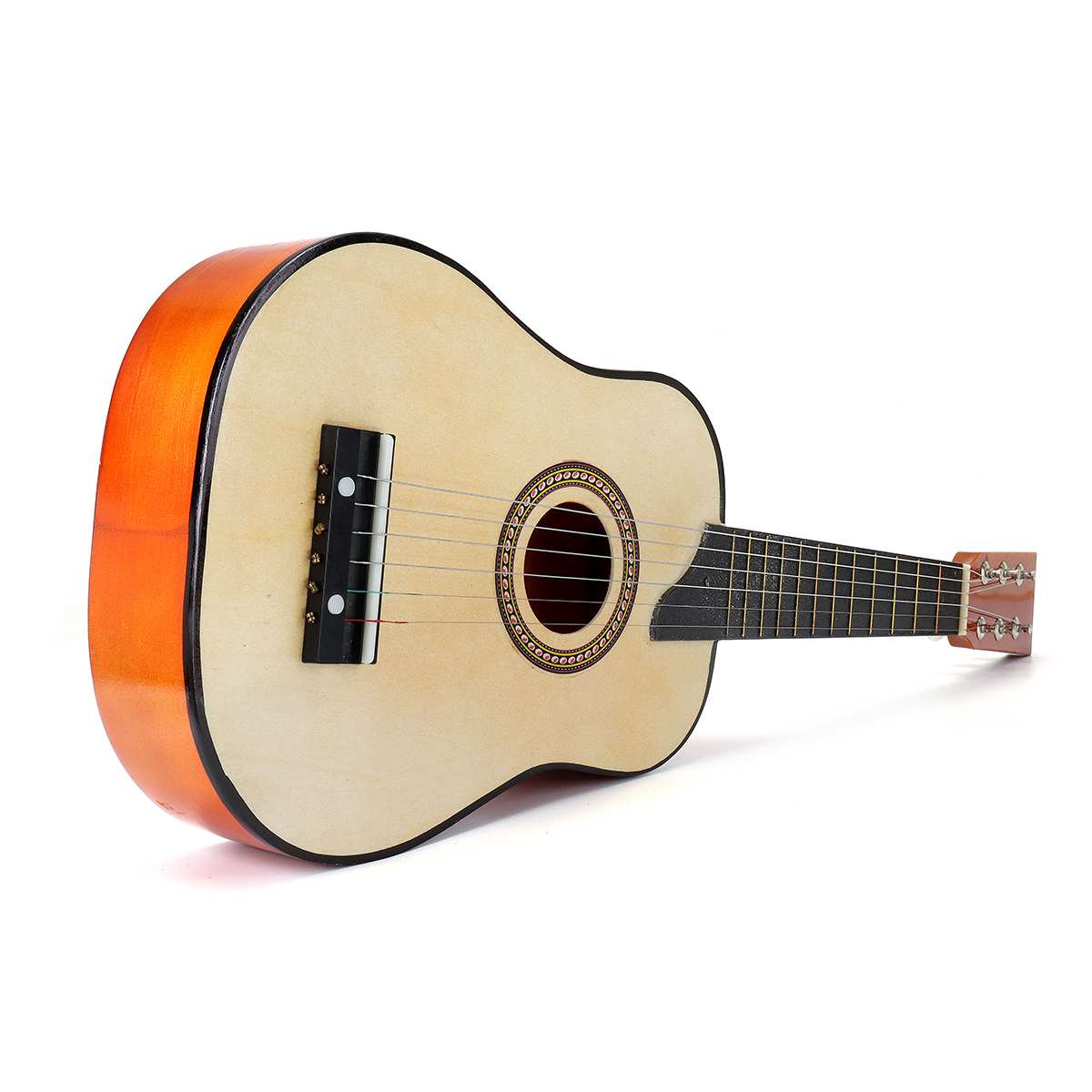 25 Inch Akoestische Gitaar Kinderen Gitaar 6 String Gitaar Houten Snaarinstrument Met Pick En String Voor Beginner