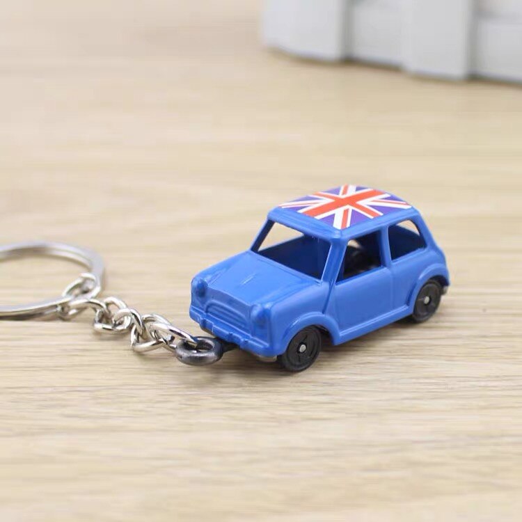 Storage Mailbox Box London Bus Key chain Taxi British flag Souvenir For Keyring Ring London Bus Phone Box: B