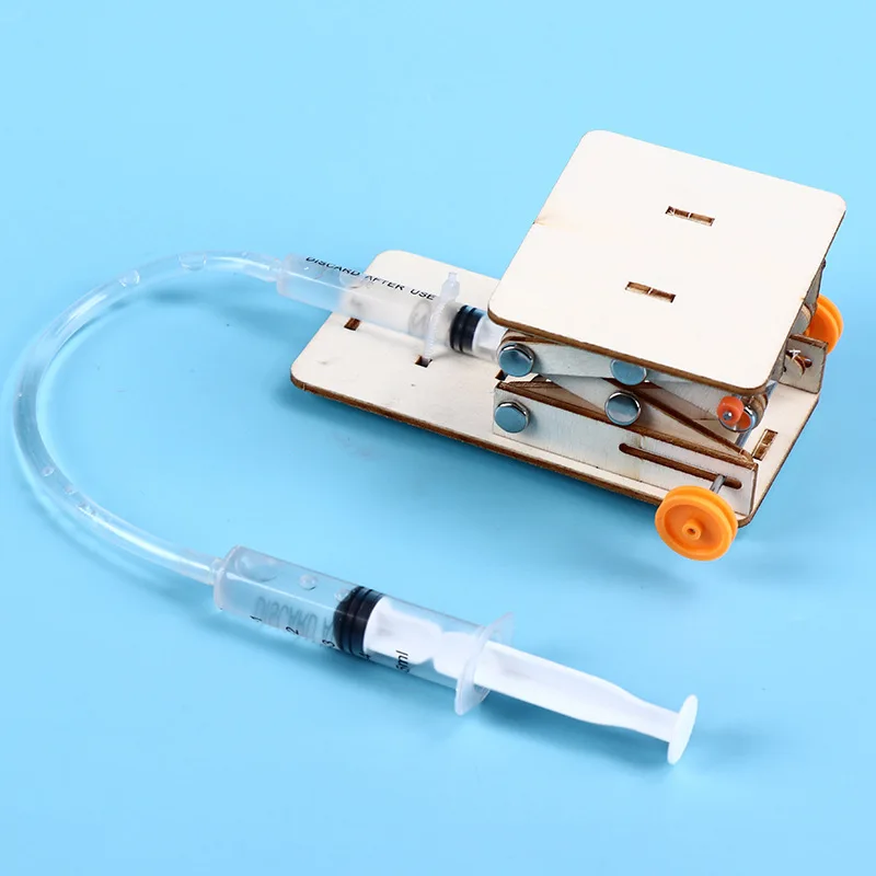 DIY Physik Modellbausatz Hydraulischer Hubtisch Spielzeugmaterialien Kunststoff Wissenschaftsprojekte Lehrmittel Pädagogische Experimente