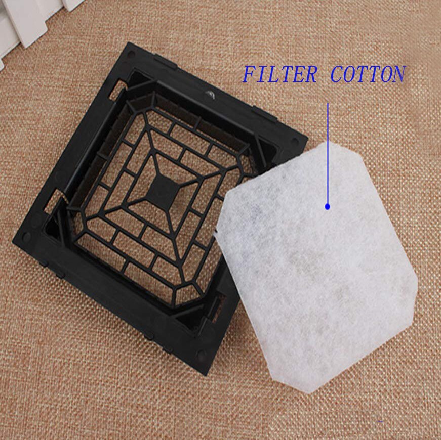 Side Air Outlet Ventilation Grille Exhaust Plastic Louvre Air Vent for RV Travel Trailer white Universal 152X152mm