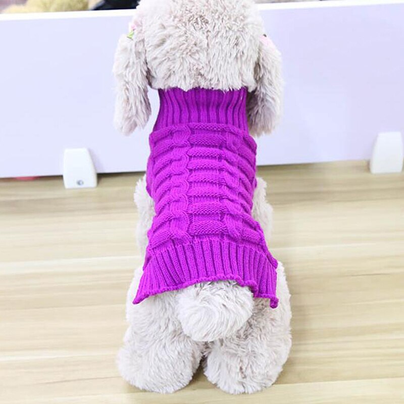 Leisure Pet Winter Warm Cat Clothes Cat Sweater For Small Cats Kitten Coat Jacket Kitty Knitted Sweaters Pet Dog Clothing