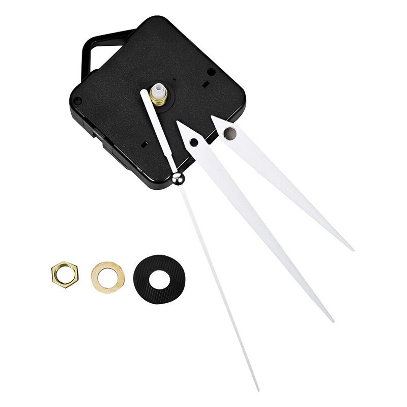 Quartz Wall Clock Movement DIY Clock Mechanism Parts Classic Hanging Black Quartz Watch Wall Clock Movement