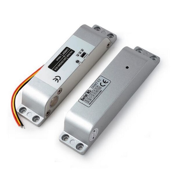 Houten poort deur Elektrische Insteekslot DC 12 V Fail Safe Elektrische Bolt Slot voor Deur Toegangscontrole Beveiliging Slot Deuren systeem