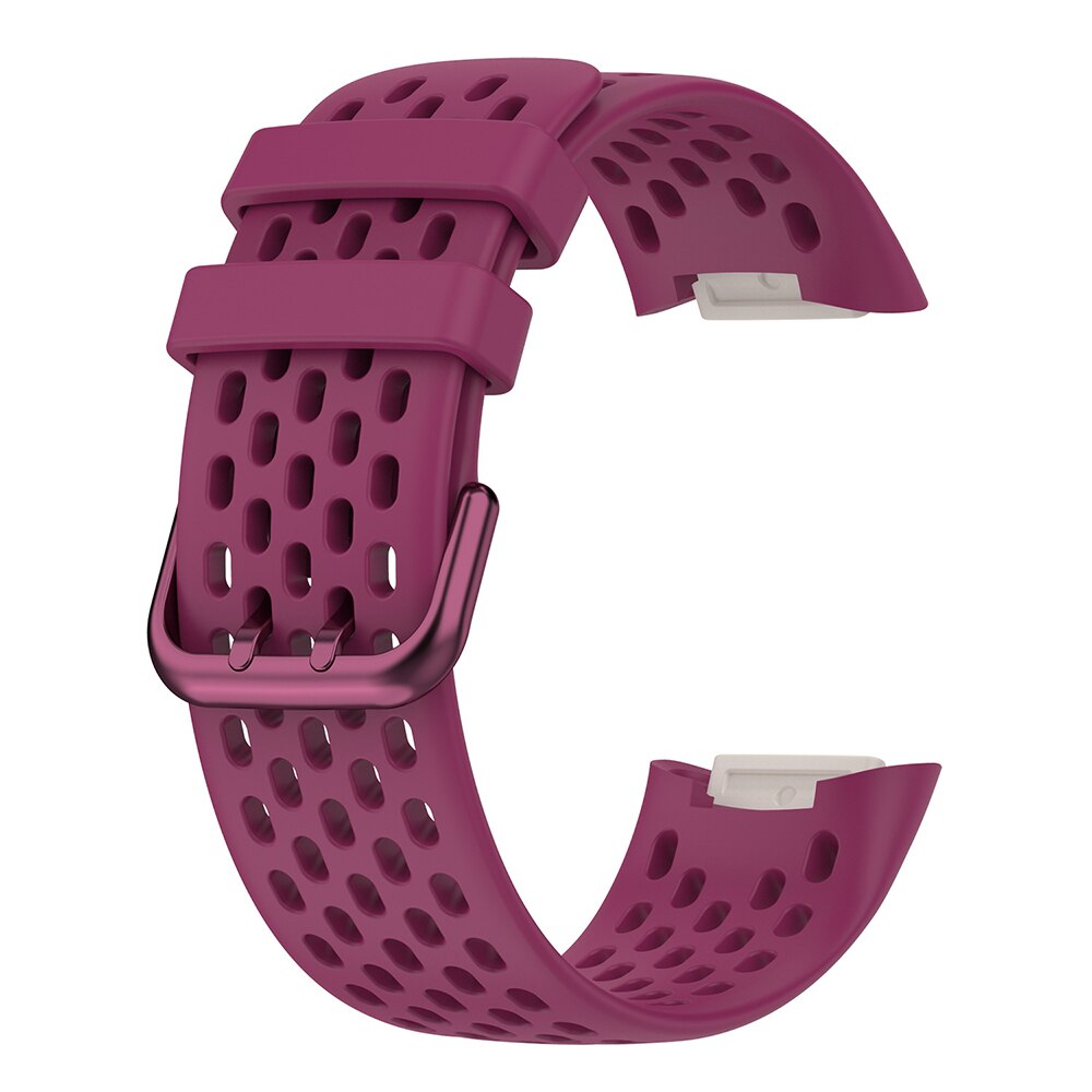 Silikon klockarmband för fitbit charge 5 smart klockband smart armband armband sportbyte passform bit charge 5 correa: 8