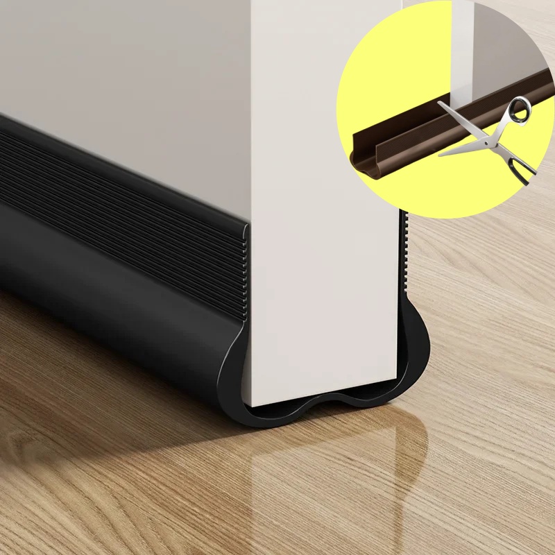 Nowa elastyczna dolna część drzwi z PVC taśma uszczelniająca strąk stoper robić drzwi listwą przeciwdeszczową uszczelkę przeciwdeszczową