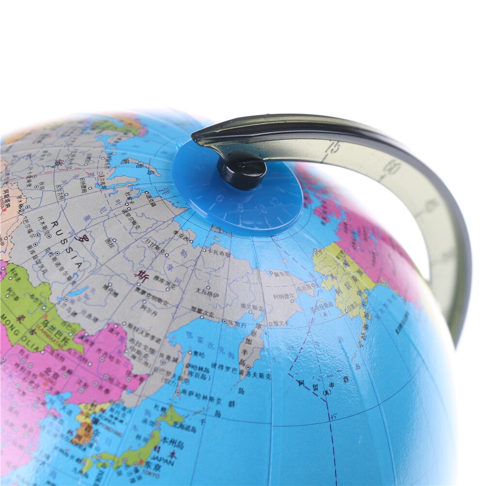 Chinese English World Globe Country Region Map Geography Learning Toy 14cm