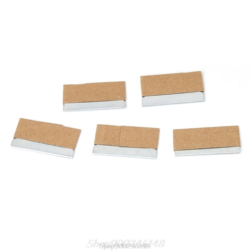 5 stuks keramische ovenruitenkrabbers van roestvrij staal, 1.57 '' mes  jy24 20