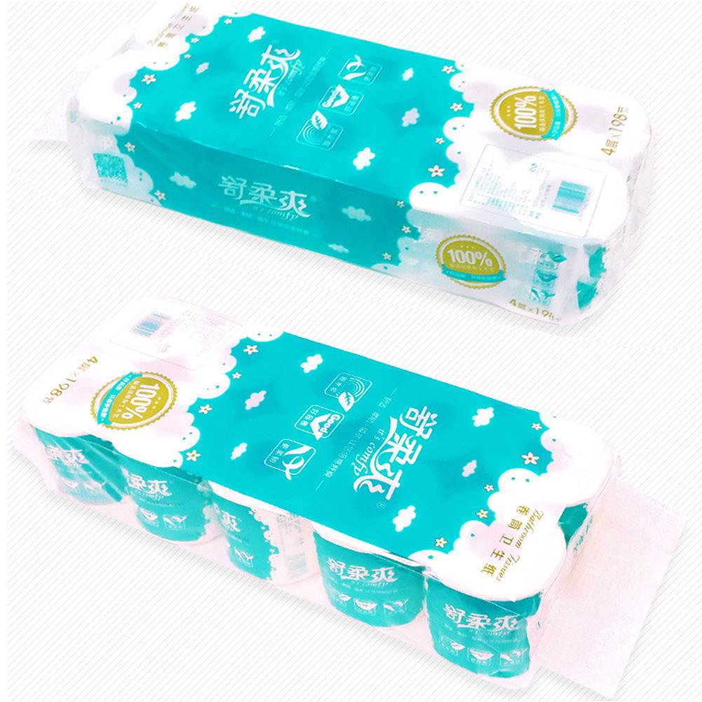 10 Roll Toilet Paper Disposable Tissue Paper Napki... – Grandado