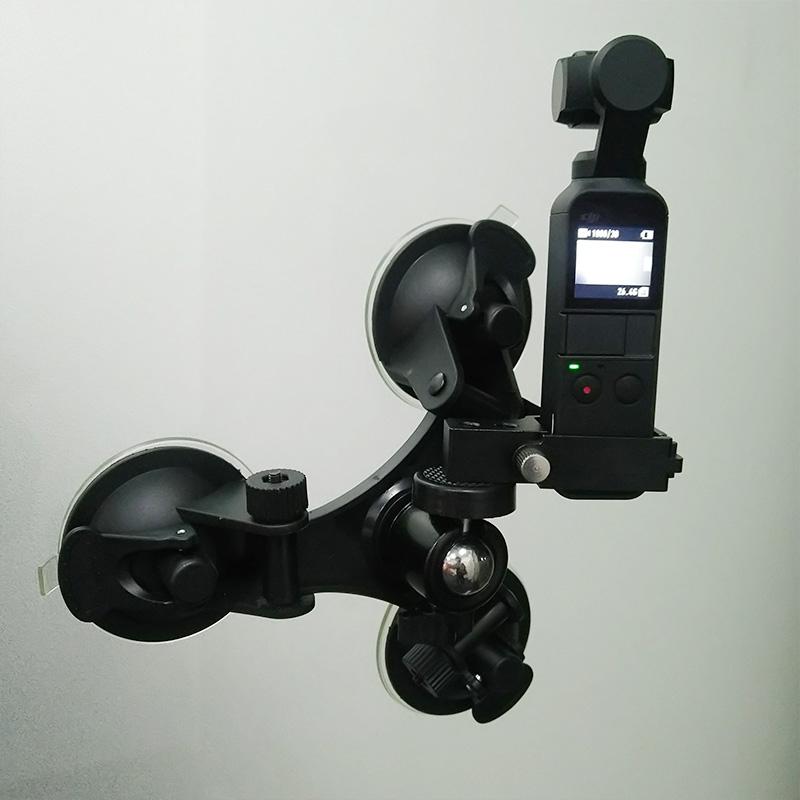 Support de ventouse pour DJI Osmo Pocket r20, support de ventouse en verre pour voiture