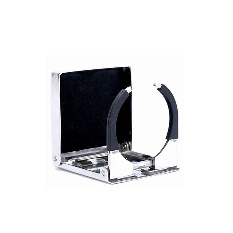 1 pçs 4 holder holder aço inoxidável 316 suporte de copo ajustável universal beber garrafa titular