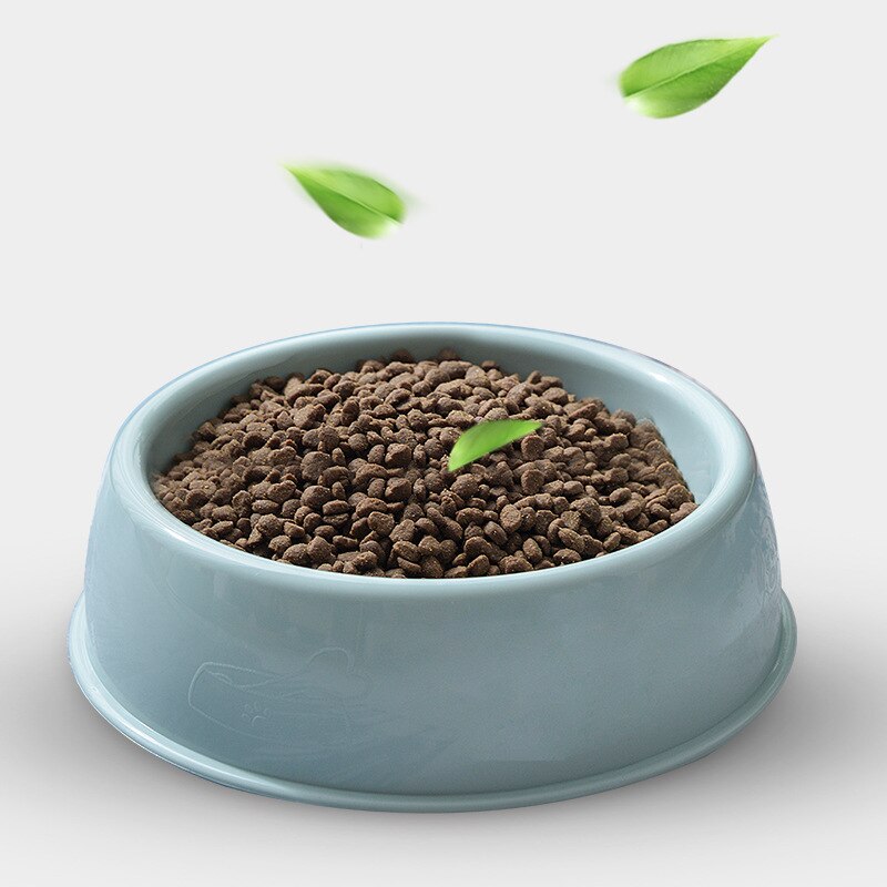 Bol à chien sûr et facile à nettoyer en plastique chat et chien bol peut nourrir l'eau chat et chien bol fournitures pour animaux de compagnie accessoires pour chiens
