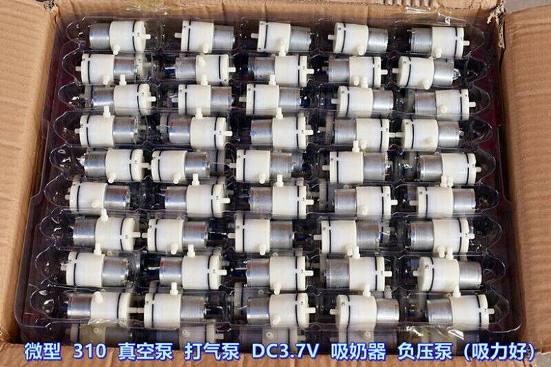 Micro Mini 310 motor Vacuum Air Pressure Pump DC 3V-3.7V Self-priming Suction Pump