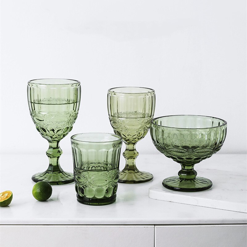 thumbnail image 2 of Vintage Egyptian Style Metal Wine Cup – Handcrafted Goblet, Home Bar Decor, Unique Gift (Green Bronze) 2 of 12