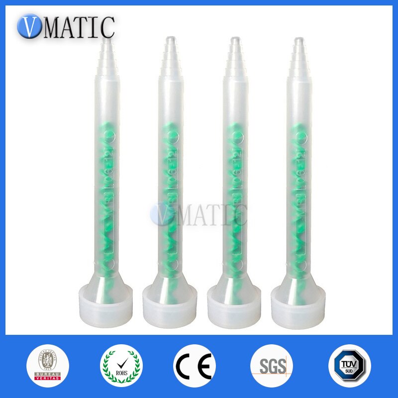 Resin Dynamic Mixer MR06-12 Mixing Nozzles Plastic Static Mixer Tube For Glue Machine Filling