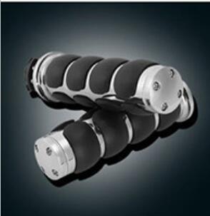22 Mm Handvat Motorfiets Custom Chrome Aluminium Hand Grips Chopper Cruiser Stuur Grip: A05