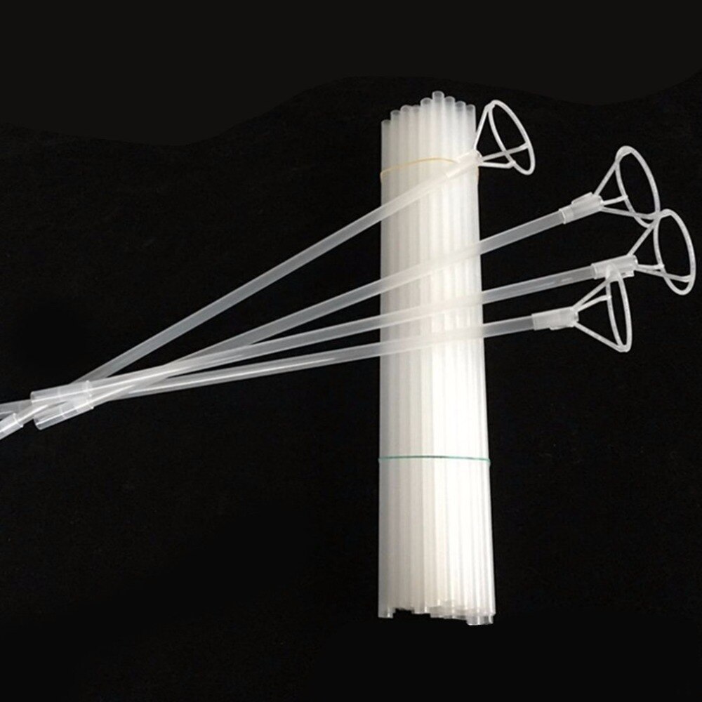 Transparante intrekbare ballonstok, ballonstokstok, houder, beker, verjaardag, feest, kerstmis, bruiloft, ballonnen, decoratie, gereedschap, speelgoed