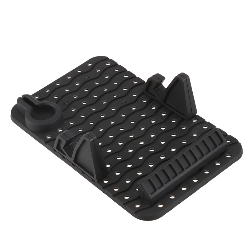 Antislip mat voor dashboard, auto, mobiele telefoonhouder, netic auto usb-lader