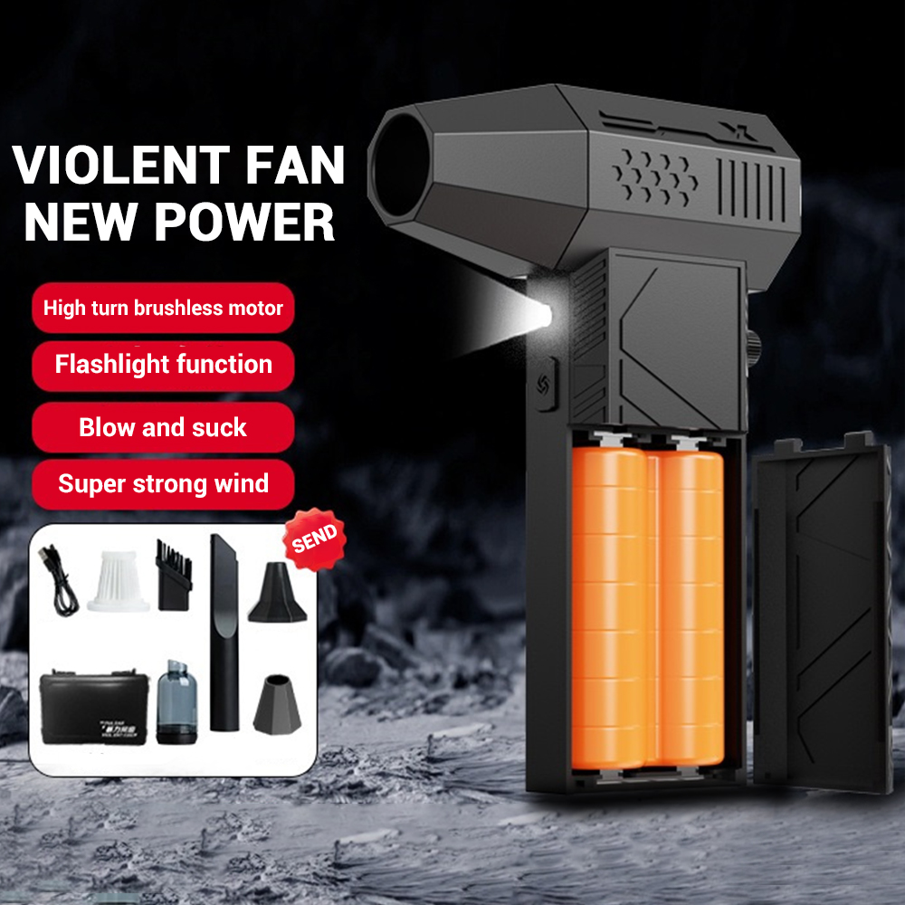 350000 RPM Starke Luft Gebläse C6/C6Profi Turbo Fan Gebläse Bürstenlosen Turbo Jet Fan Drahtlose Auto Vacunm Reinigung Staub Blätter blasen
