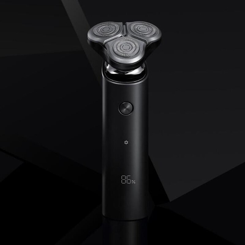 Xiaomi mijia elektrisk barbermaskin  s500 bærbar flex barberhøvel 3 hode tørr våtbarbering vaskbar skjeggtrimmer trimmer intelligent lavt støynivå