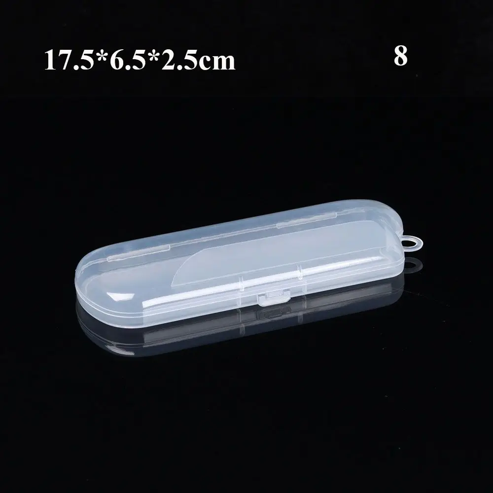 Plastic Transparante Opbergdoos Babyvoeding Holding Case Sieraden Kralen Container Box Vissen Tools Thuis Dagelijks Accessoires: 8