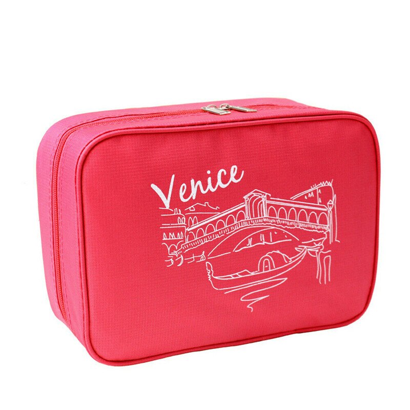 Impermeabile di Trucco Cosmetico Borsa Da Toilette Caso Appeso Sacchetto Wash Dell'organizzatore Di Immagazzinaggio Borse Da Viaggio: 7
