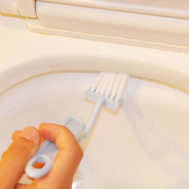 Brosse de toilette japonaise de Type S Portable, nettoyeur de toilettes, épurateur, courbe, poignée latérale pliante, brosse d'angle